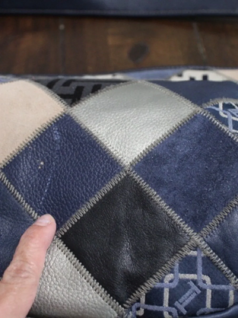 Tignanello patchwork hobo bag